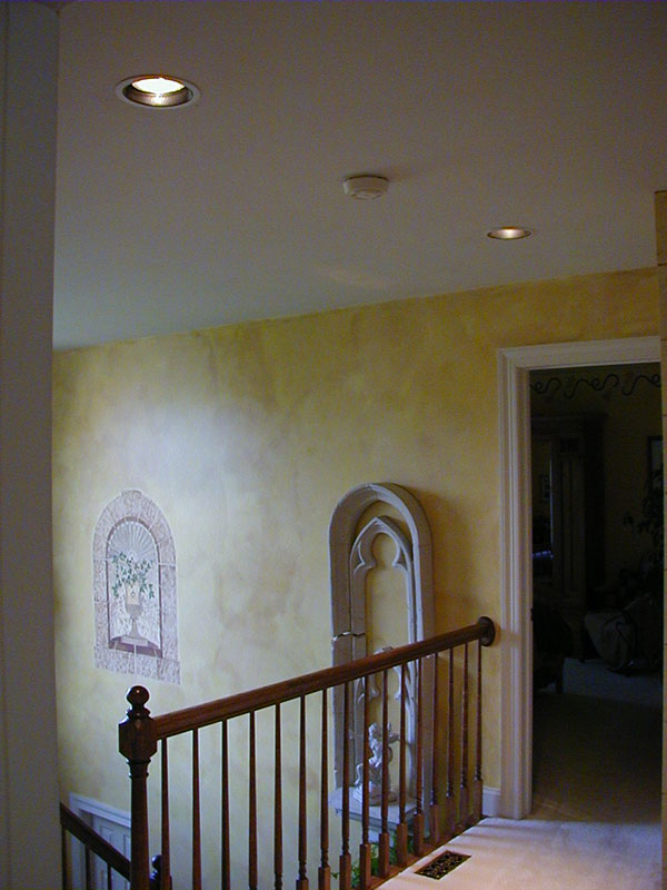 residential-recessed-lighting-hallway